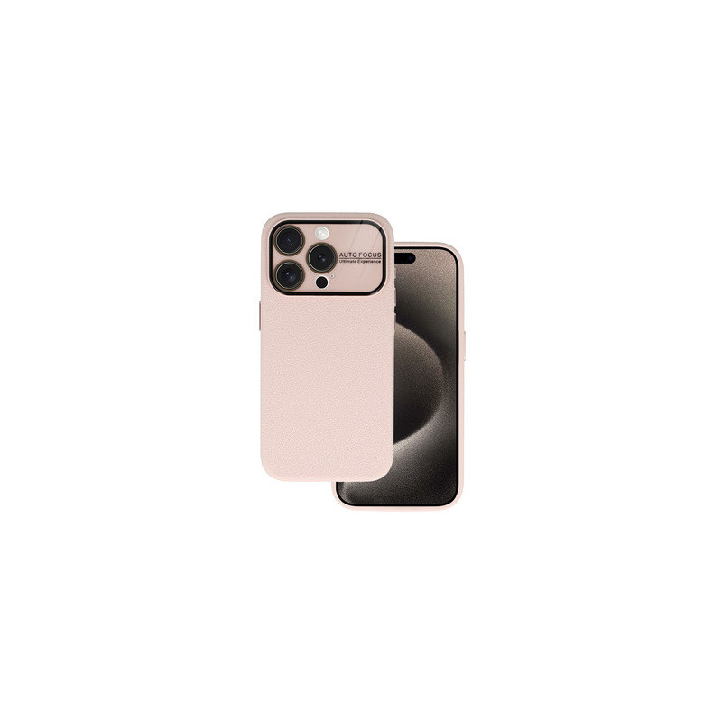 Tel Protect Lichi Soft Case for Iphone 15 Plus beige