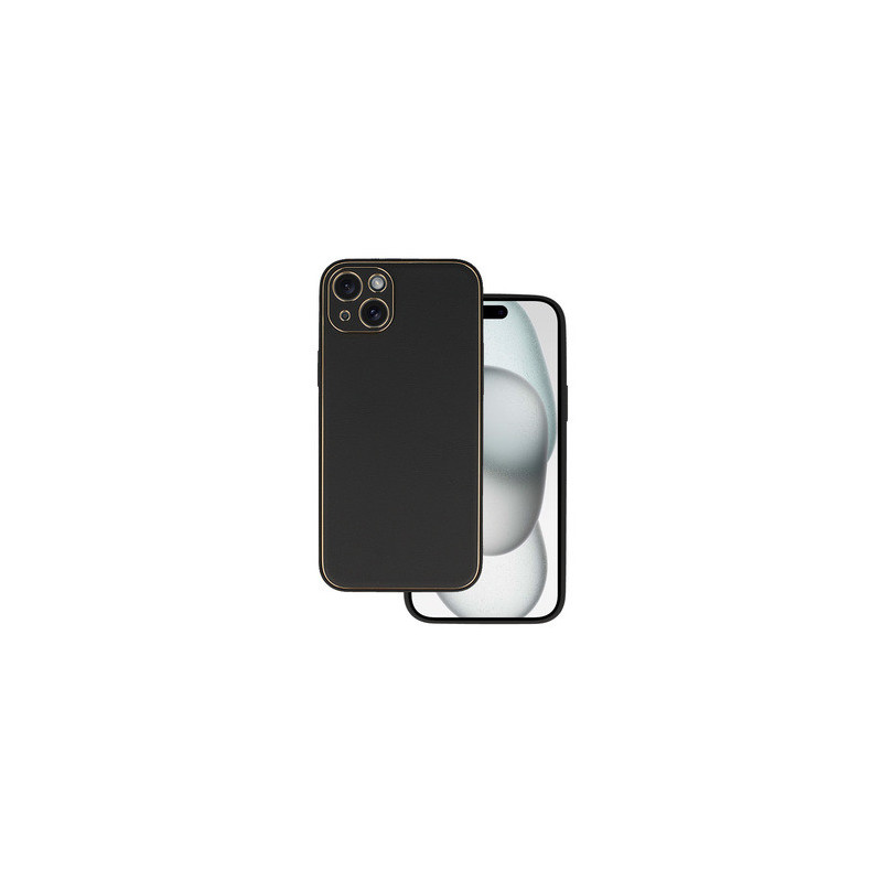 TEL PROTECT Luxury Case for Iphone 15 Plus Black