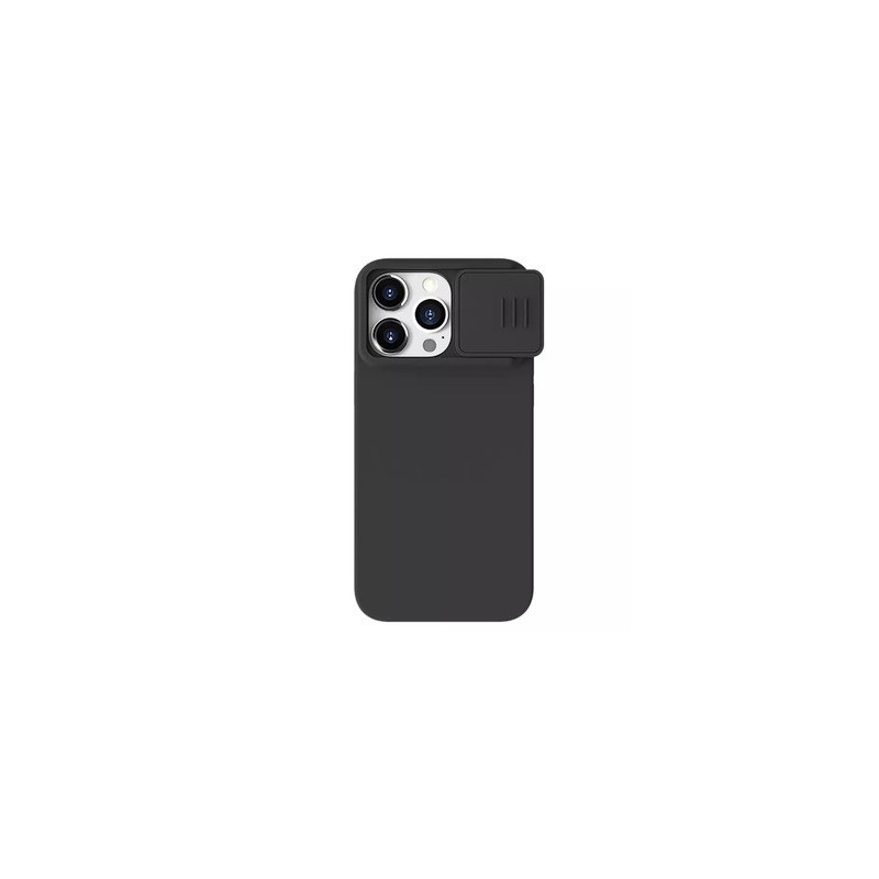 Nillkin CamShield Silky Silicone Case for Iphone 15 Plus black