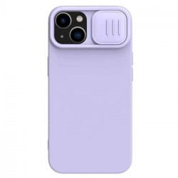 Nillkin CamShield Silky Silicone Case for Iphone 15 Plus purple