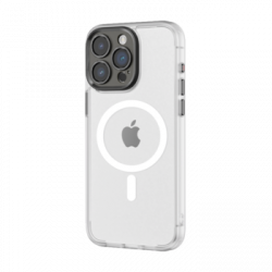 Rock Guard Touch Matte Series Magnetic Case for Iphone 15 Plus white