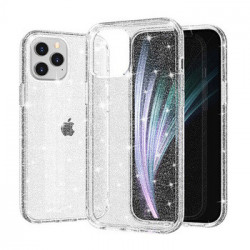 Crystal Glitter Case for Iphone 16e Silver