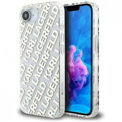Original Pouch KARL LAGERFELD IML Repeat Logo for Iphone 16e gold