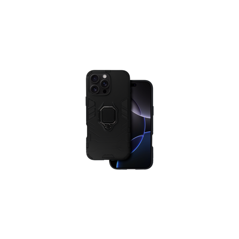 Ring Armor Case for Iphone 16 Pro Max Black