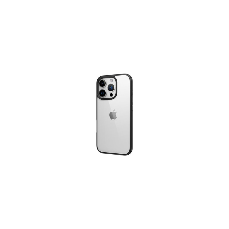 Rock Guard Series Case for Iphone 16 Pro Max transparent-black