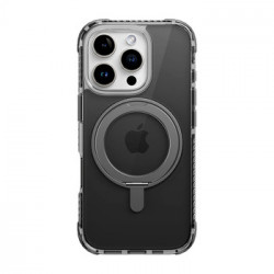 Rock Rotating Stand Crystal Series Magnetic for Iphone 16 Pro black