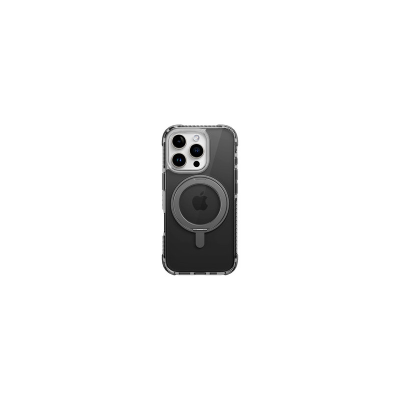 Rock Rotating Stand Crystal Series Magnetic for Iphone 16 Pro black