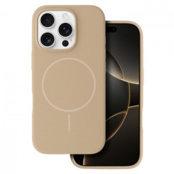 Magsafe Slim Silicone for Iphone 16 Pro brown