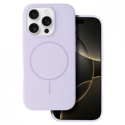 Magsafe Slim Silicone for Iphone 16 Pro purple