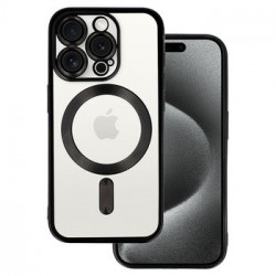 Metallic Magsafe Case for Iphone 16 Pro Black