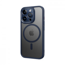 Rock Guard Touch Matte Series Magnetic Case for Iphone 16 Pro blue