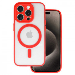 Acrylic Color Magsafe Case for Iphone 16 Plus red