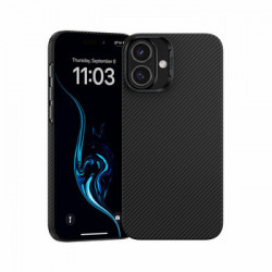 Benks Magnetic Armor Air Kevlar Case PC Frame 600D for Iphone 16 Plus black