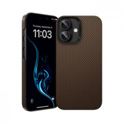 Benks Magnetic Armor Tint Kevlar 1000D (0064) for Iphone 16 Plus gold