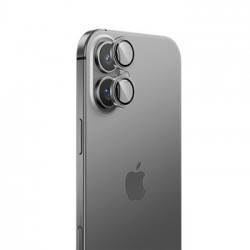 Benks Tempered glass Glass Warrior Lens Protector on camera for Iphone 16/16 Plus (lens 2 pieces) grey
