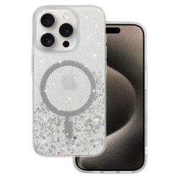 Tel Protect Moonlite Magsafe Case for Iphone 16 Plus silver clear