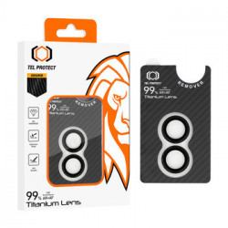 Tempered glass Tel Protect Titanium Lens 99% AR Aramid Series on camera for Iphone 16/16 Plus (lens 2 pcs)