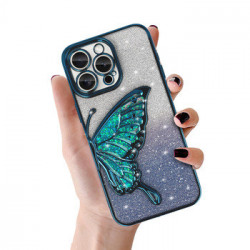 Tel Protect Butterfly Water Case for Iphone 16 Plus blue