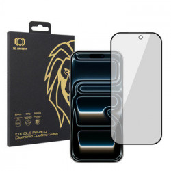Tempered glass Tel Protect 10X Privacy DLC Diamond Coating for Iphone 17 Pro Max