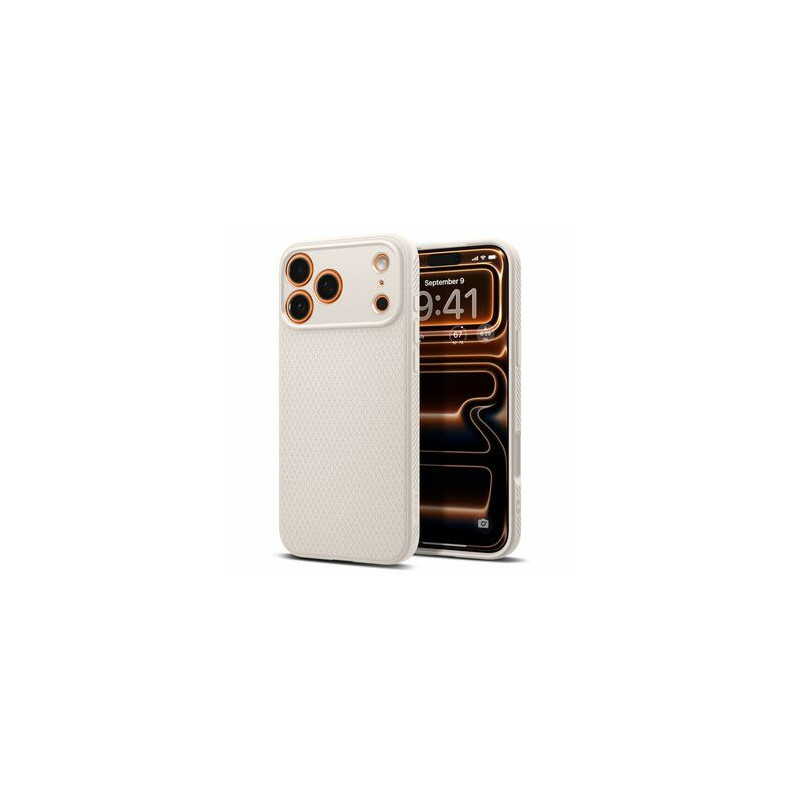 Case SPIGEN Liquid Air ACS10268 for Iphone 17 Pro Max - Natural Titanium