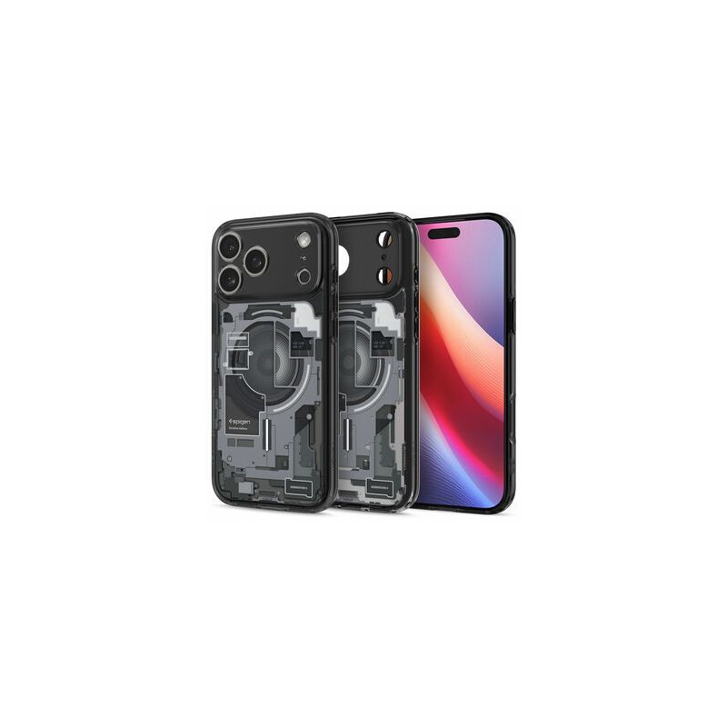 Case SPIGEN Ultra Hybrid Mag Magsafe ACS10289 for Iphone 17 Pro Max - Zero One Black