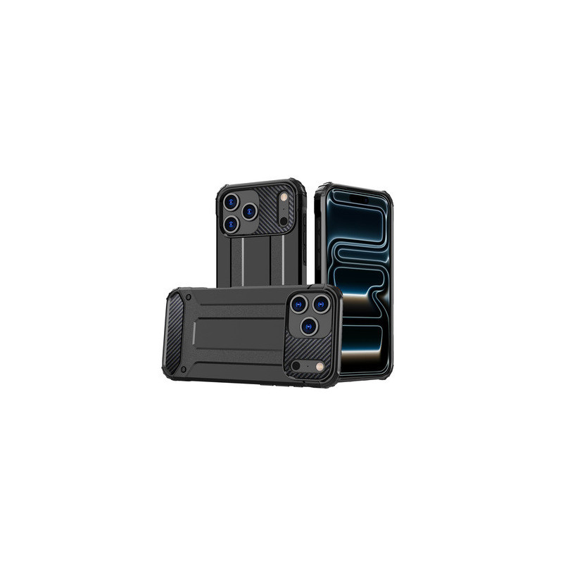 Armor Carbon Case for Iphone 17 Pro Black