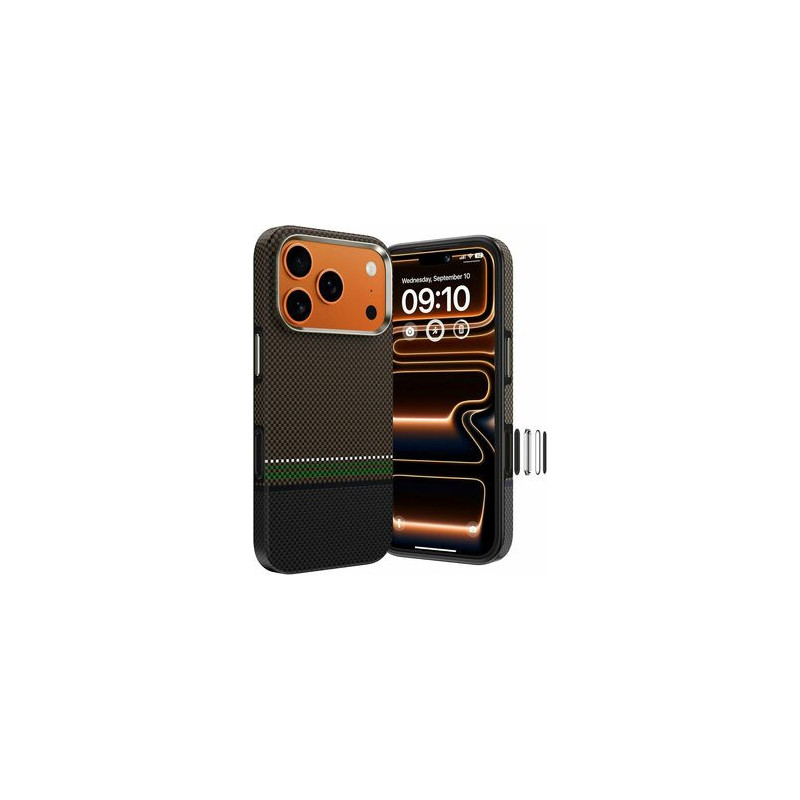Benks Magnetic Armor Pro Prestige Kevlar 600D Case (Y069) for Iphone 17 Pro (Camera Control Button)