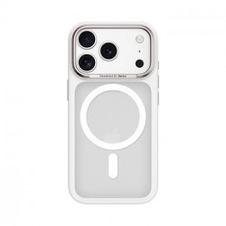 Benks Magnetic Mist Case Metal Frame (0069) for Iphone 17 Pro white (Camera Control Button)