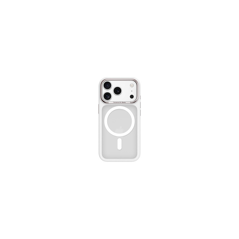 Benks Magnetic Mist Case Metal Frame (0069) for Iphone 17 Pro white (Camera Control Button)