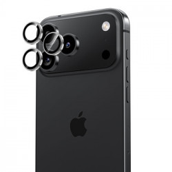 Benks Tempered glass Glass Warrior Metal Lens Protector on camera for Iphone 17 Pro/17 Pro Max (lens 3 pieces) black