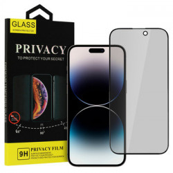 Tempered Glass Privacy Glass for IPHONE 17 PRO BLACK