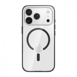 Rock Crystal Armor Series Magnetic Case for Iphone 17 Pro black