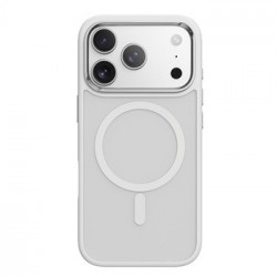 Rock Guard Touch Matte Series Magnetic Case for Iphone 17 Pro white (metal lens frame)