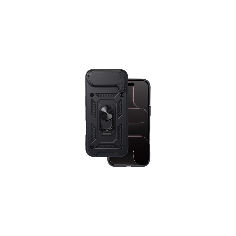 Slide Camera Armor Case for Iphone 17 Air Black