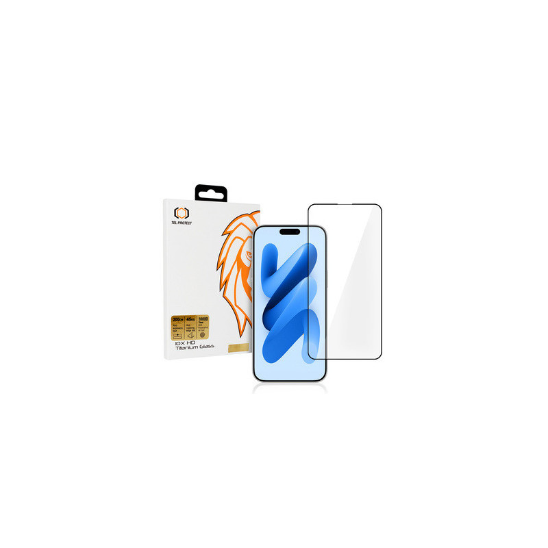Tempered glass Tel Protect 10X HD Titanium for Iphone 17 Air
