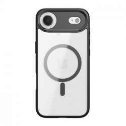 Rock Guard Lens Protection Series Magnetic Case for Iphone 17 Air transparent-black
