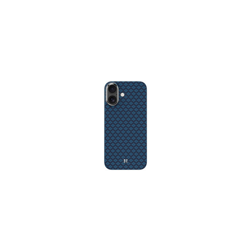 Benks Magnetic Armor Air Armor Grid Kevlar Case Metal Frame 600D (0067) for Iphone 17 blue