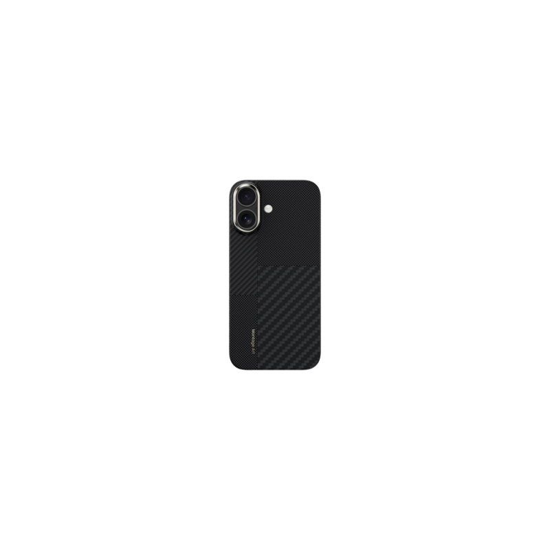 Benks Montage Magnetic Armor Air Kevlar Case Metal Frame 600D+1500D (MB67) for Iphone 17 black