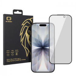 Tempered glass Tel Protect 10X Privacy DLC Diamond Coating for Iphone 16 Pro/17