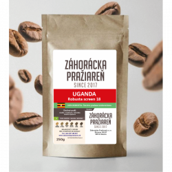 Zrnková káva UGANDA scr.18 100% Robusta - 250g