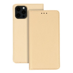 Knižkové puzdro s flipom pre Apple iPhone 14, zlaté