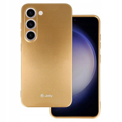 Silikónové puzdro Jelly pre Samsung Galaxy S23 Plus, zlaté