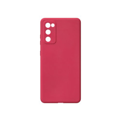 Silikónové puzdro Lite pre Samsung Galaxy S20 FE,  malinové