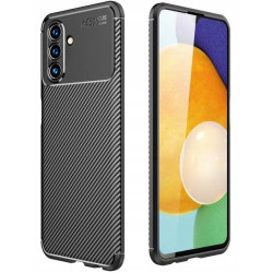 Puzdro Carbon pre Samsung Galaxy A13/A04S 5G, čierny