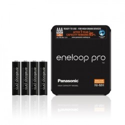Nabíjateľné batérie Panasonic Eneloop Pro R03 / AAA 933MAH - 4ks posuvný balenie