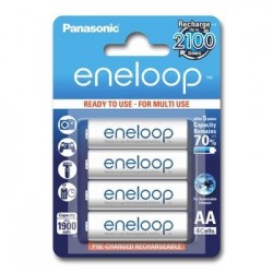 Nabíjateľné batérie Panasonic Eneloop R6 / AA 1900MAH - 4ks blister