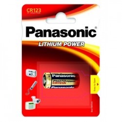Batéria Lítium Panasonic CR123A - 1ks blister