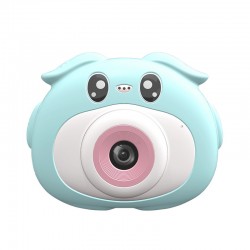 detský digitálny fotoaparát s kamerou 1080p modrý