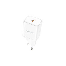 Nabíjačka BOROFONE BN6 QC 3.0 PD 2.0 20W USB-C - biela