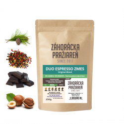 ZRNKOVÁ KÁVA DUO ESPRESSO ZMES 50% Arabica 50% Robusta -...